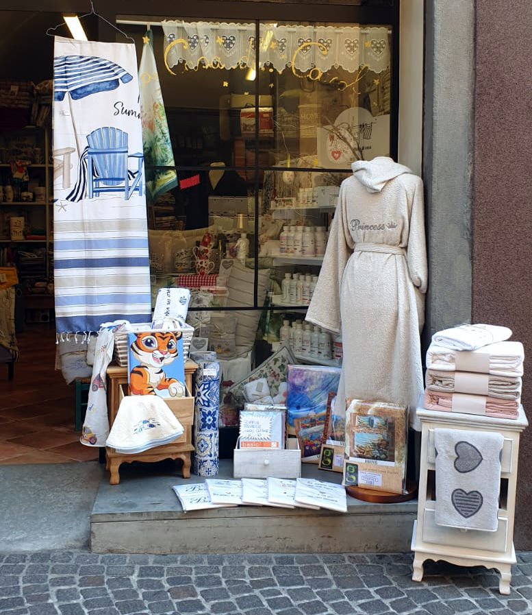 negozio biancheria bergamo